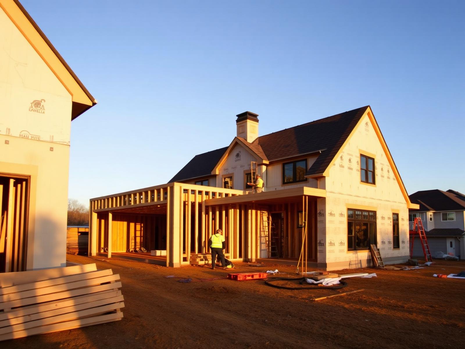 Construction in progress in Ocean County NJ
